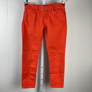 Denim & Supply Ralph Lauren Denim‎ Jeans Crop Skinny Stretch Orange Womens 27